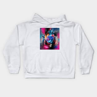 Heart on Fire Kids Hoodie